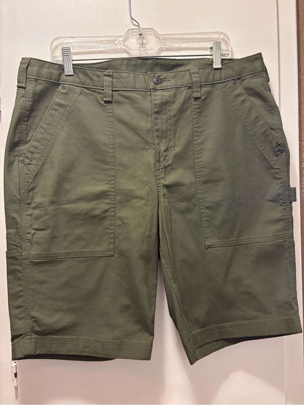 Duluth Trading Co Women’s Duluth Flex Fire Hose Coolmax 11” Cargo Shorts 16W